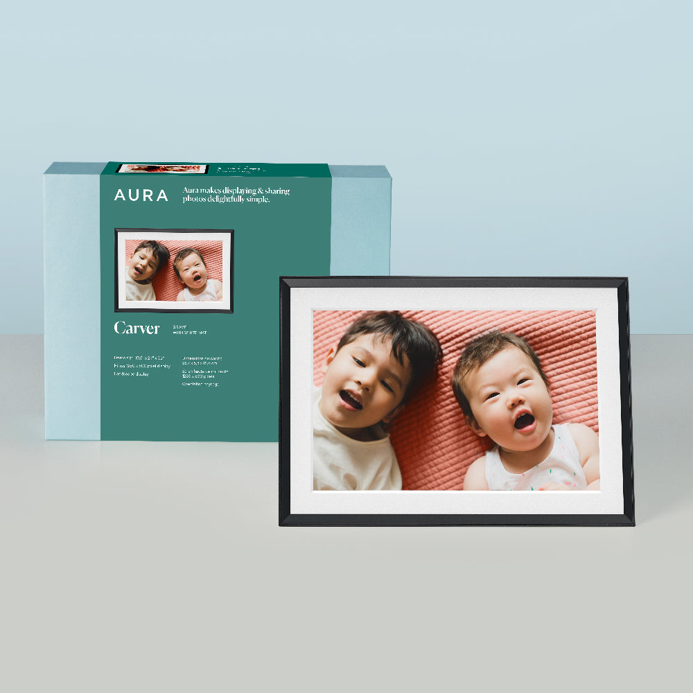 Aura Carver Mat Digital Photo Frame