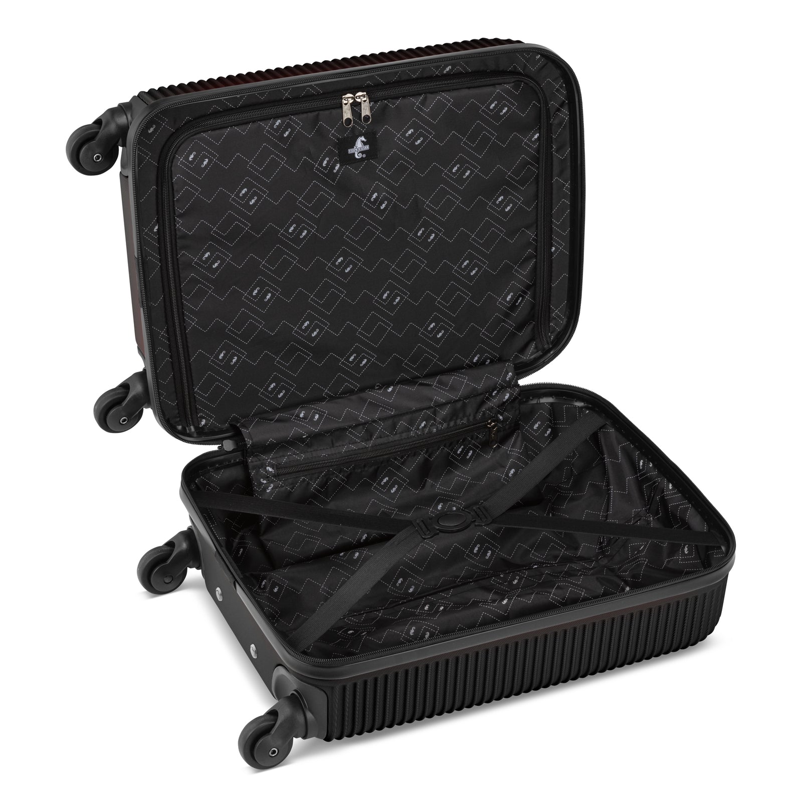 Atlantic Swerve 19" Carry-on Luggage Black