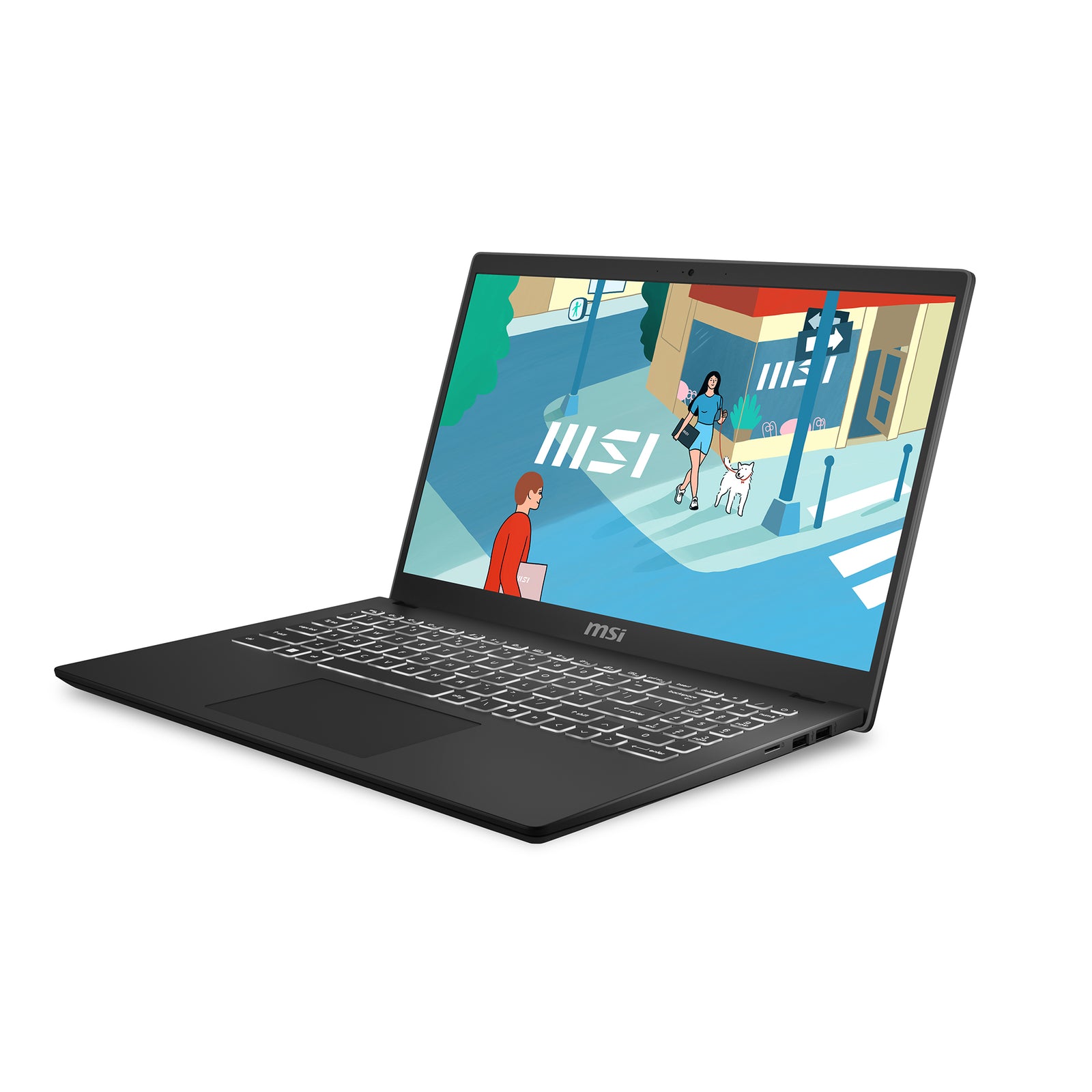 MSI Modern 15 B13M-1038CA 15.6" Laptop Black