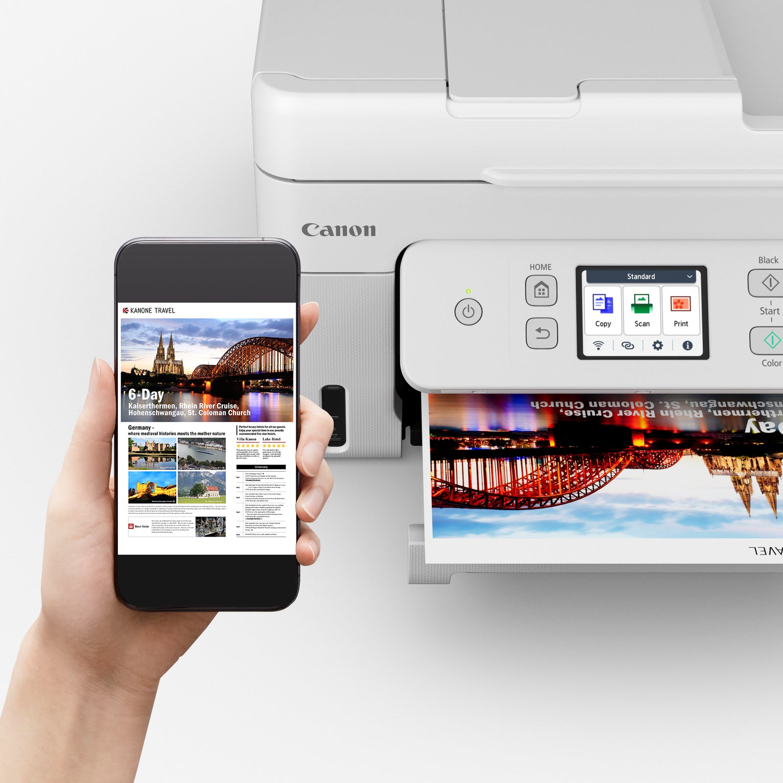 Canon MEGATANK PIXMA G4280 Wireless MegaTank All-in-One Printer White