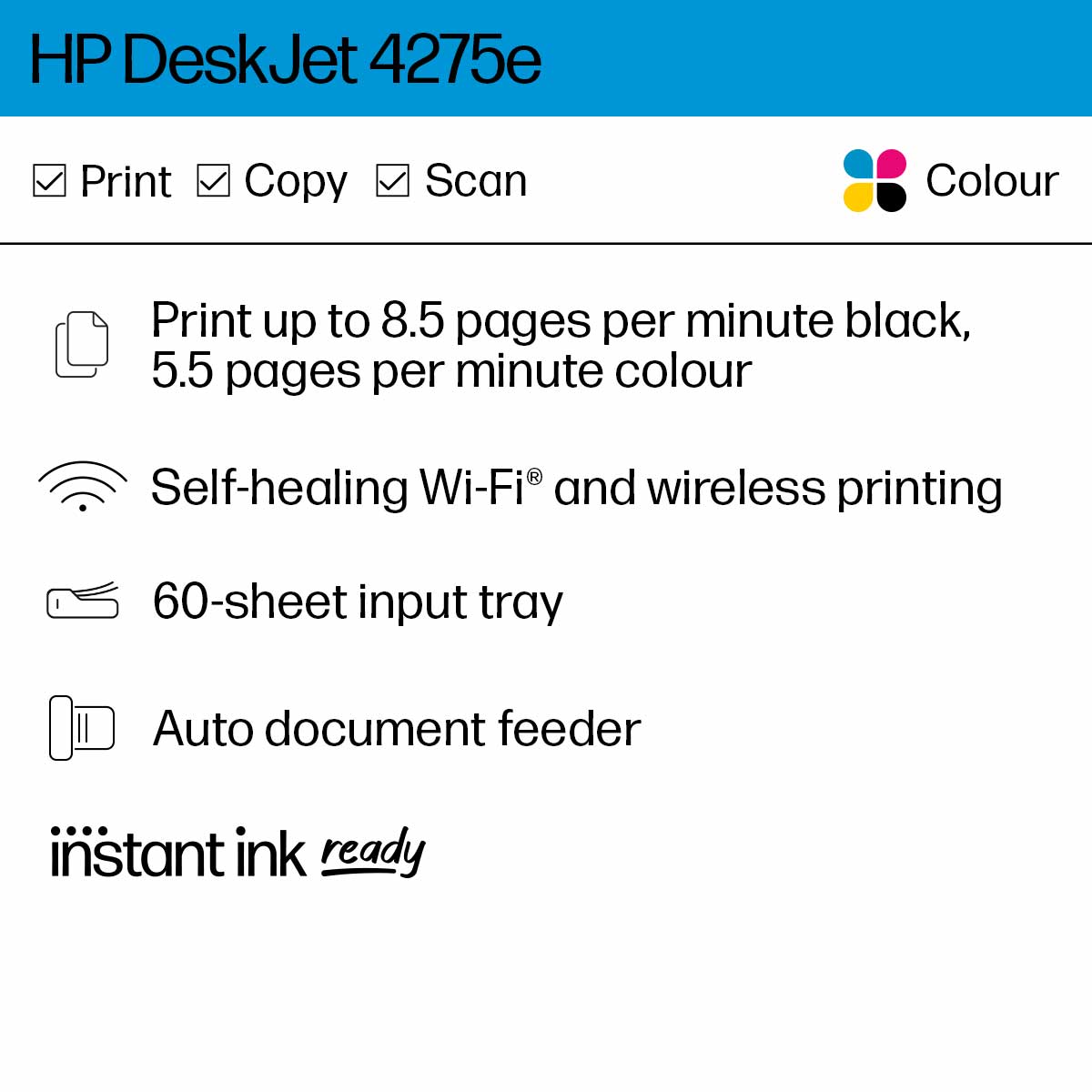 HP DeskJet 4275e All-in-One Printer
