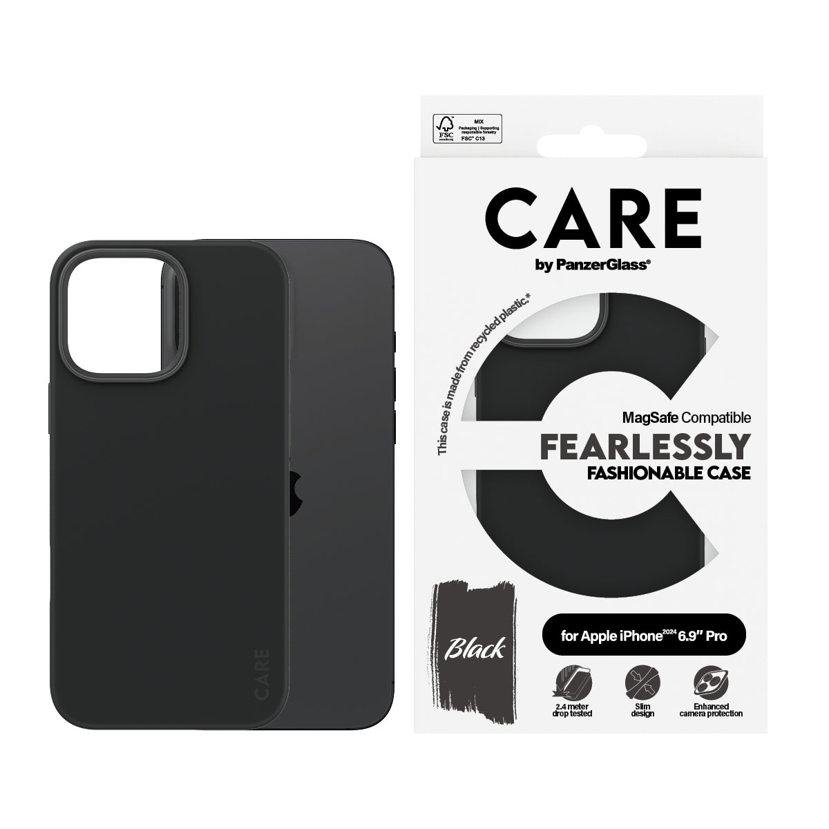 PanzerGlass CARE Case Fashion MagSafe for iPhone 16 Pro Max