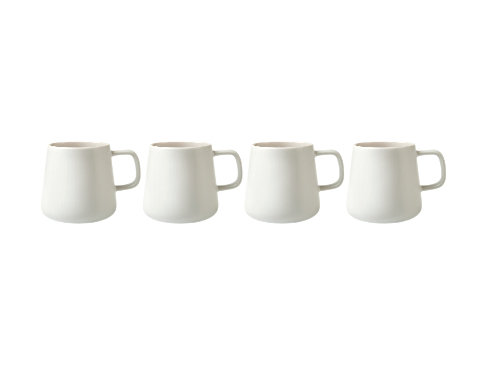 Maxwell and Williams 4-Piece Sala Mugs Set White