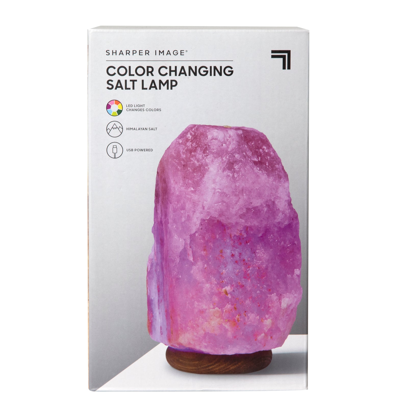 Sharper Image Himalayan Salt Crystal LED Colour Changing Lamp