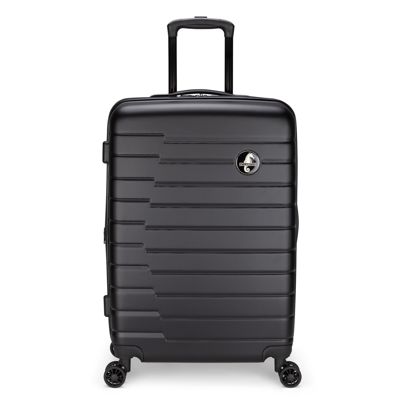 Atlantic Riptide Abs 24" Expandable Spinner Luggage Black