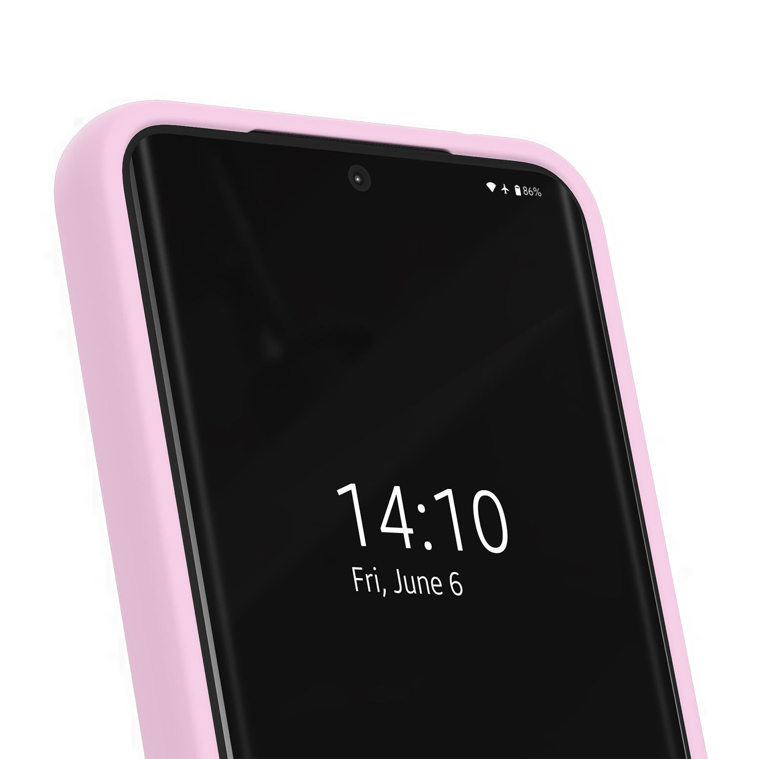Ideal of Sweden Silicone Case with MagSafe for Samsung Galaxy S25 Pink