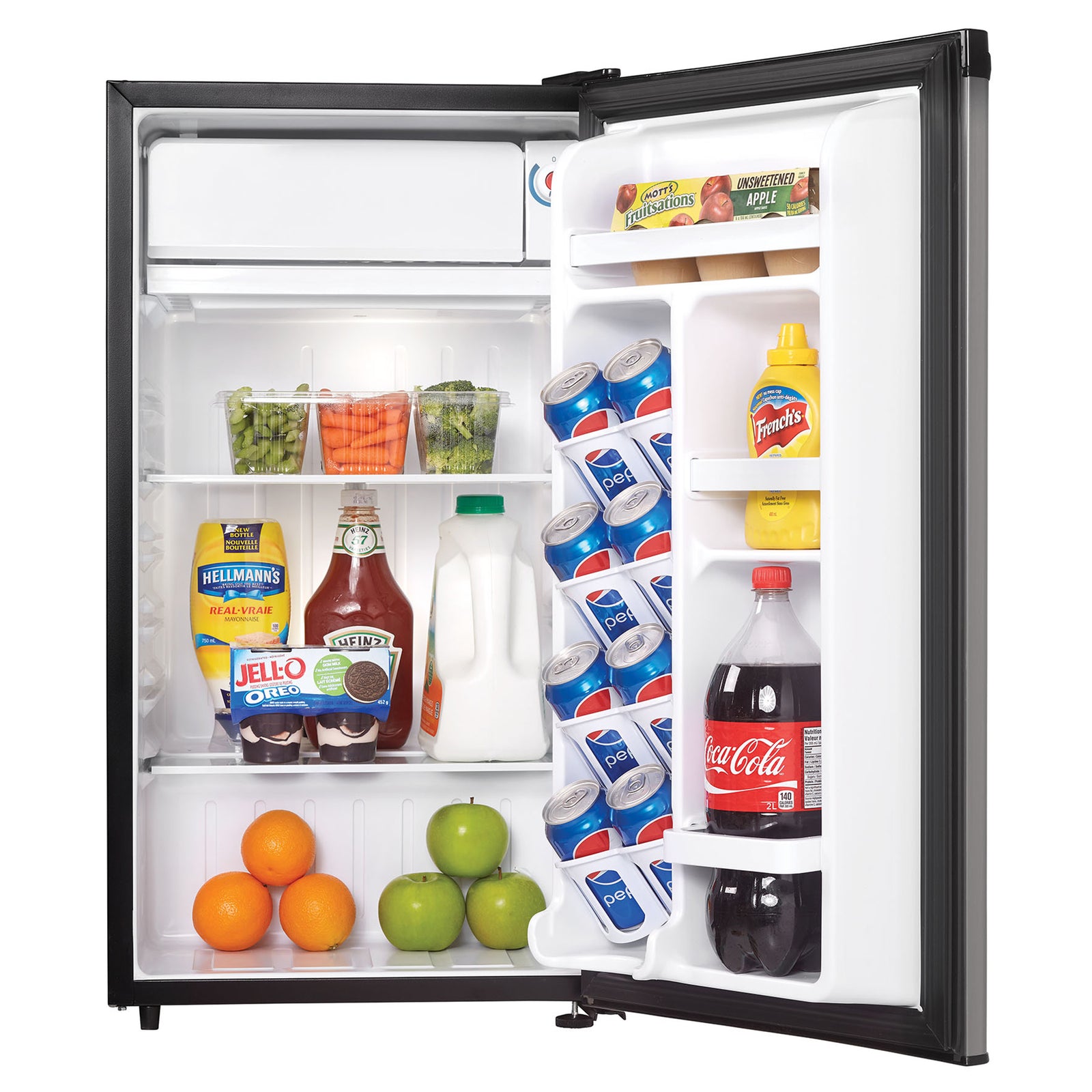 Danby Designer 3.2 cu Compact Fridge Stainless Steel