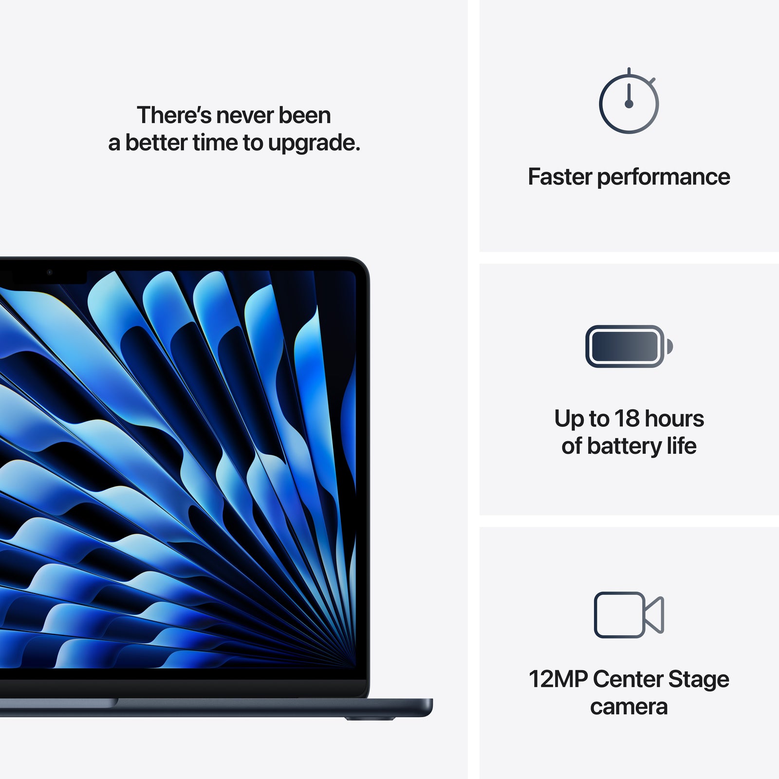 Apple MacBook Air MW123C/A 13" Midnight French/English