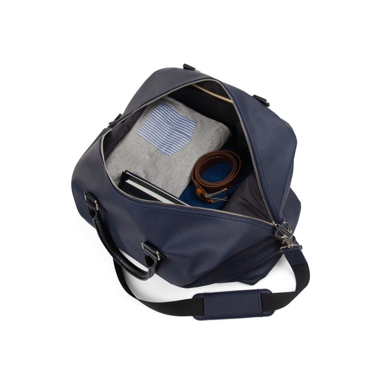 Bugatti Contrast Duffle Bag Navy