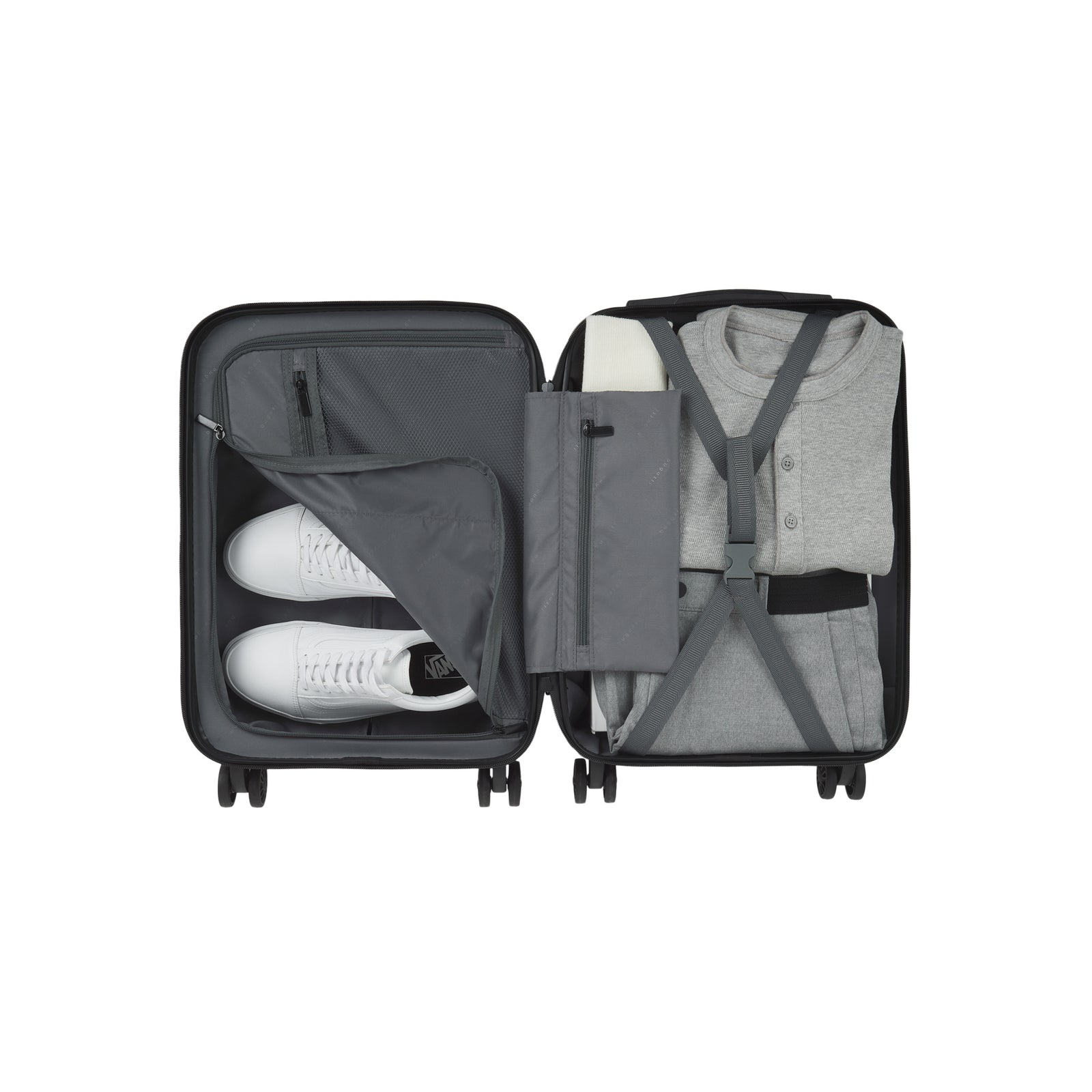 Bugatti The Classic 21" Carry On Hardside Luggage Black