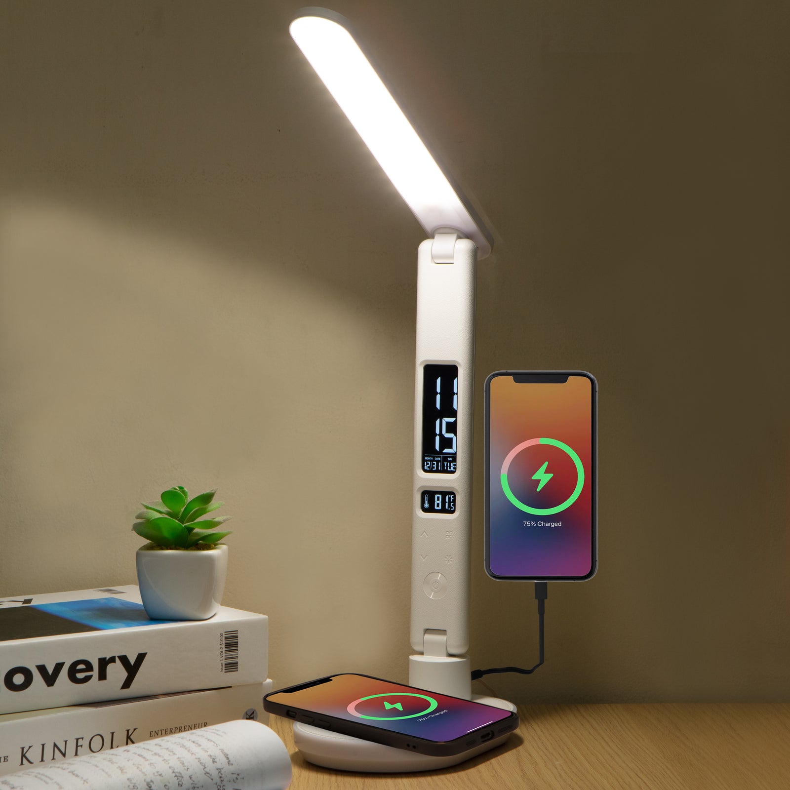 ShoppingAll LED Multi-Functional Office Lamp with RGB Base