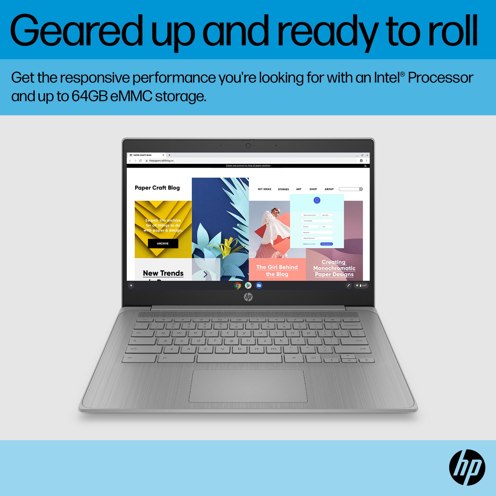 HP 14A-NE1007CA 14" Chromebook Grey