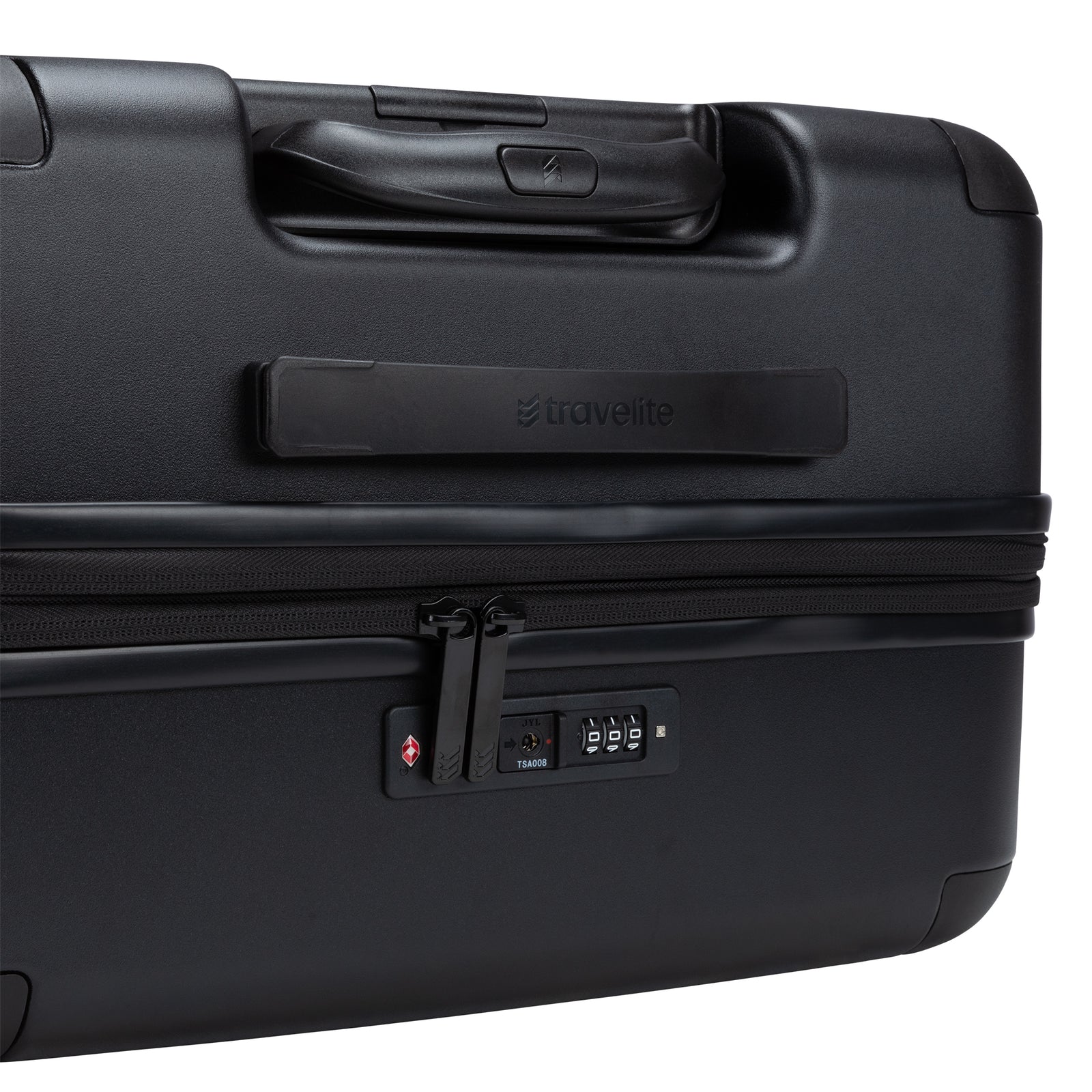 Travelite Epicure 19" Hardside Carry on Spinner Luggage Black