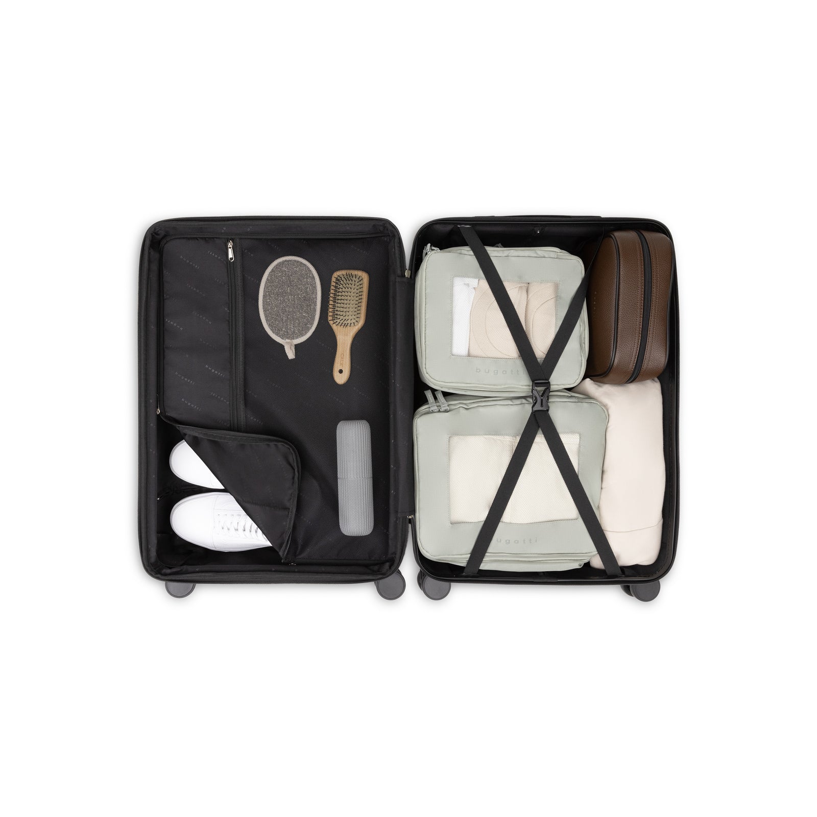 Bugatti Monaco 26.5" Hardside Luggage Grey