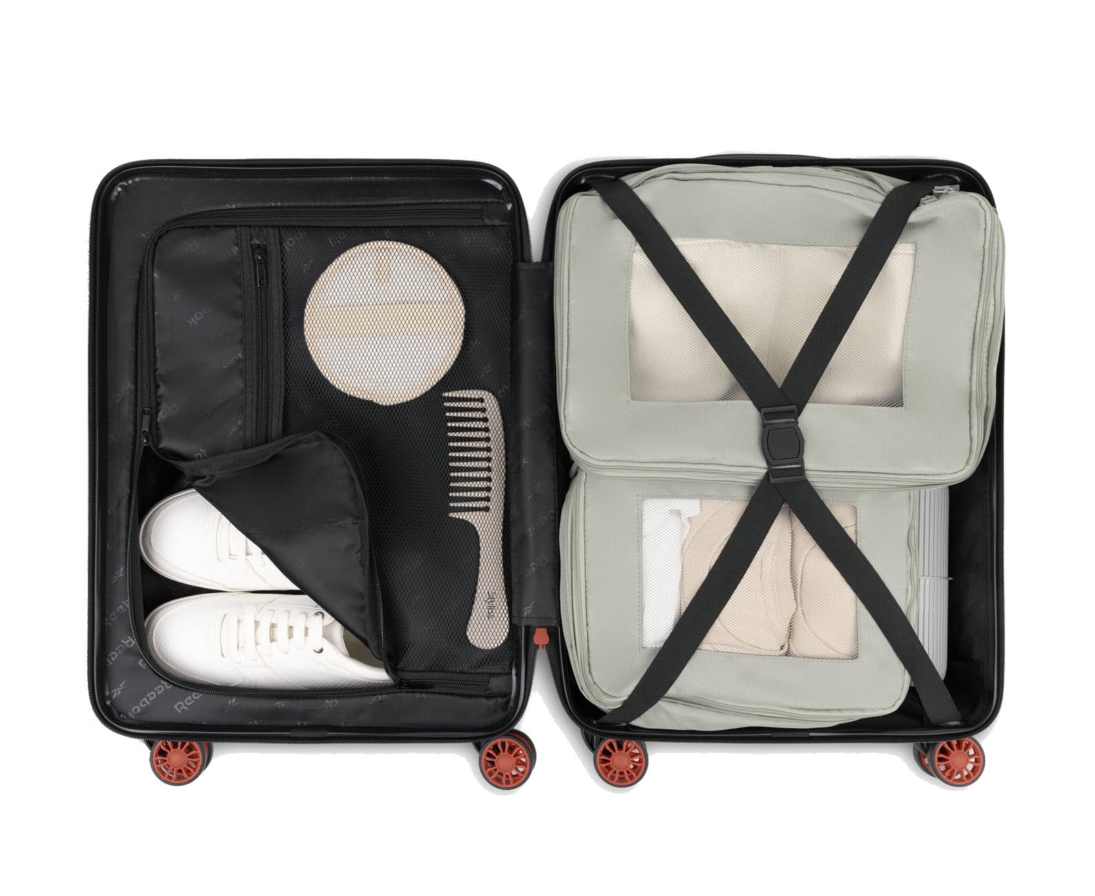 Reebok The Captain Hardside 21.5" Carry-On Luggage Orange