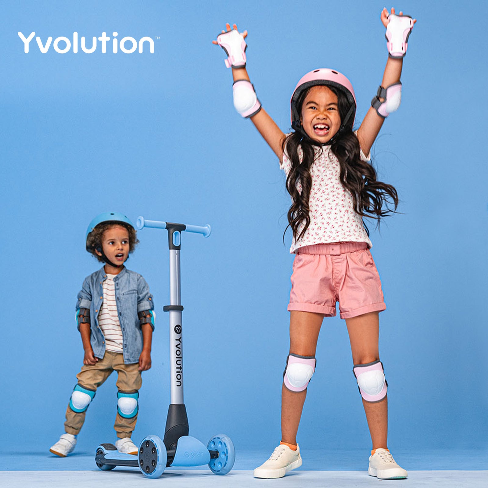 Yvolution Y Glider Nua Scooter Blue