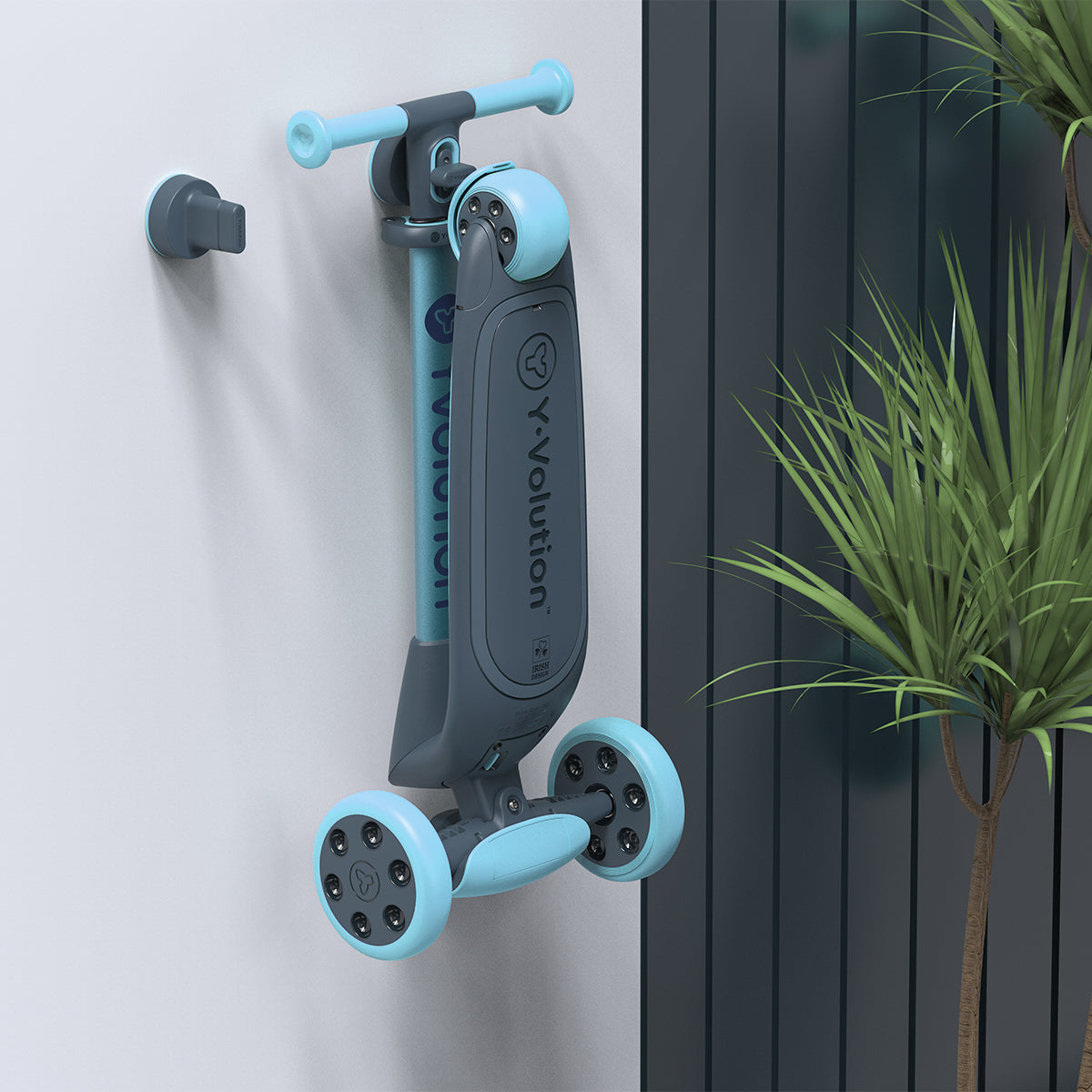 Yvolution Y Glider Nua Scooter Blue