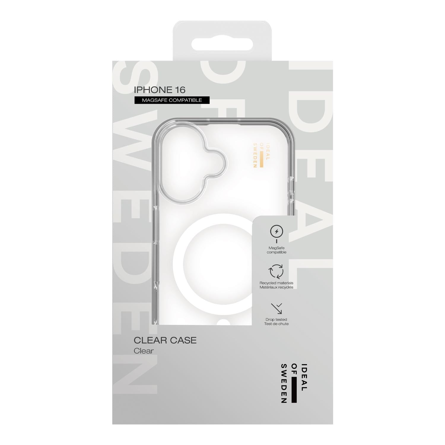 Ideal of Sweden Clear MagSafe Case for iPhone 16 Pro Max