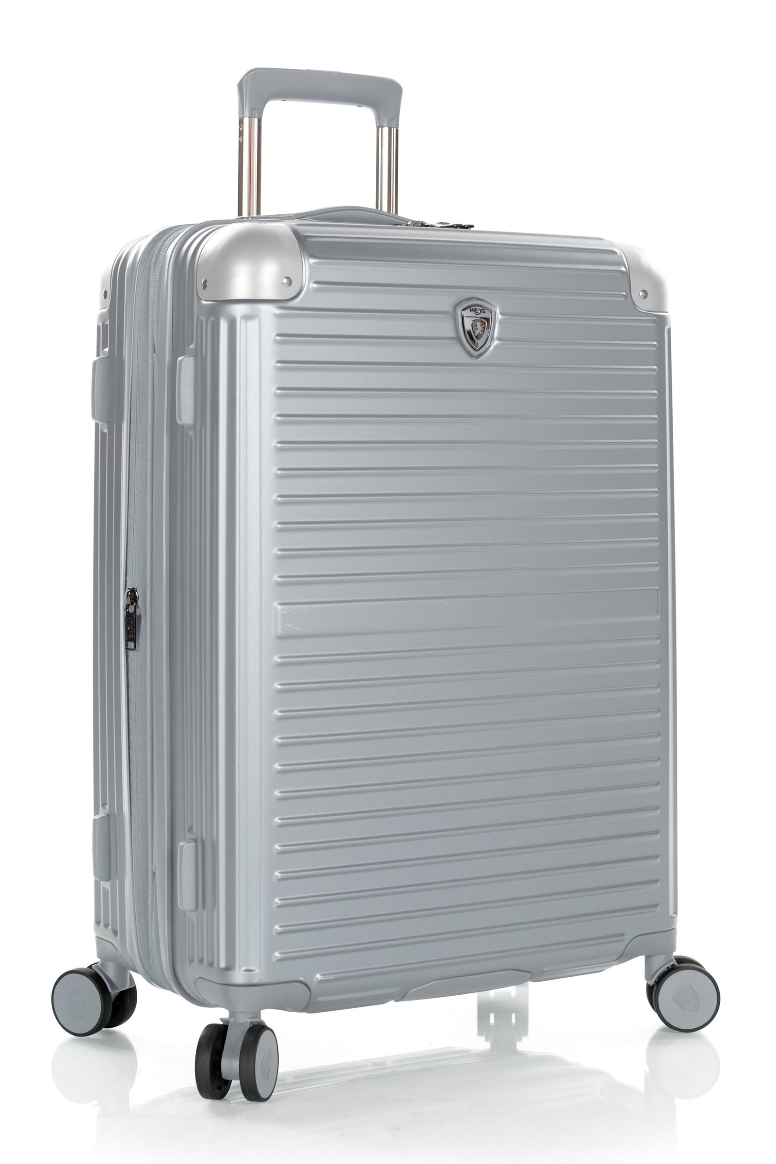 Heys Cruze 26" Hardside Checked Luggage Silver