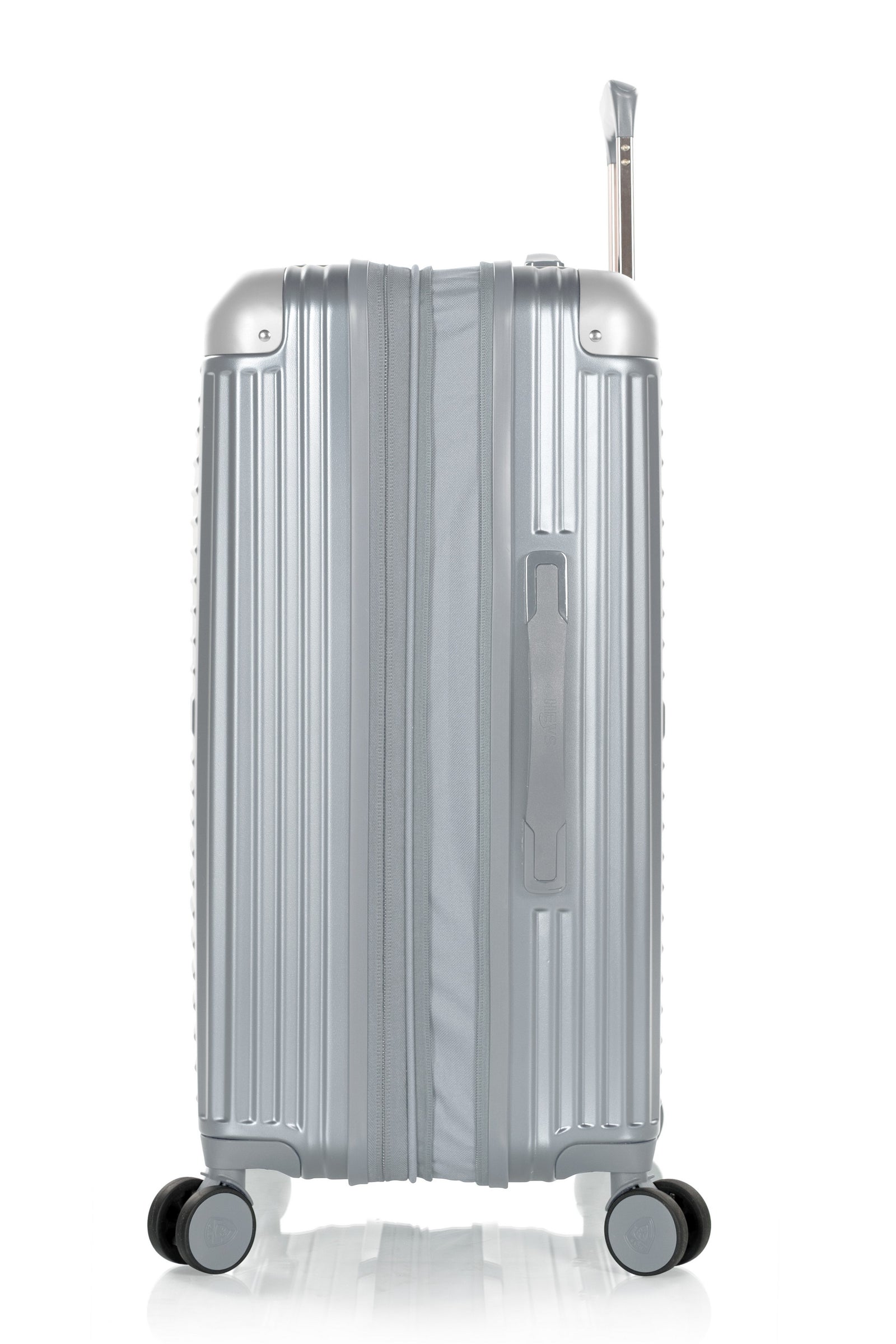 Heys Cruze 26" Hardside Checked Luggage Silver