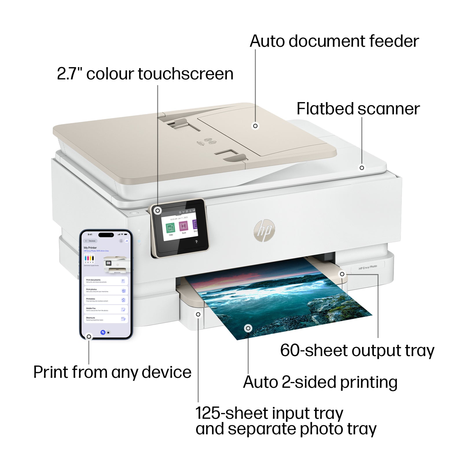 HP Envy 7975 All-in-One Photo Printer