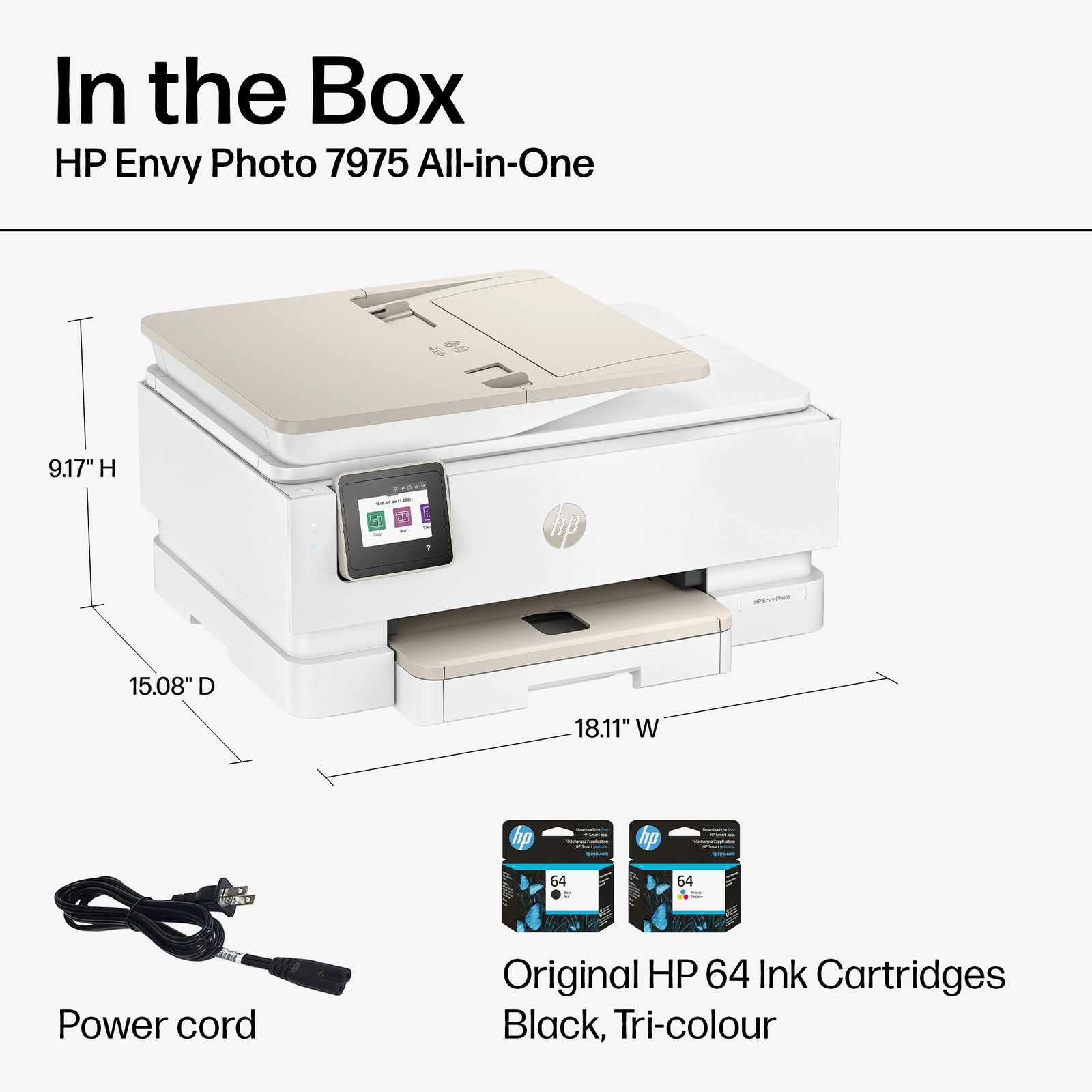 HP Envy 7975 All-in-One Photo Printer