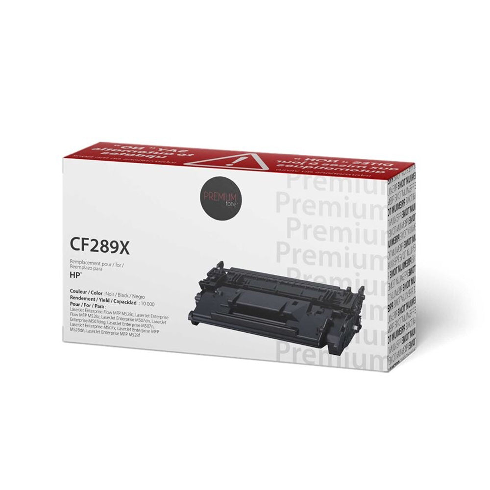 Premium Tone CF289X High Yield Toner Cartridge Black