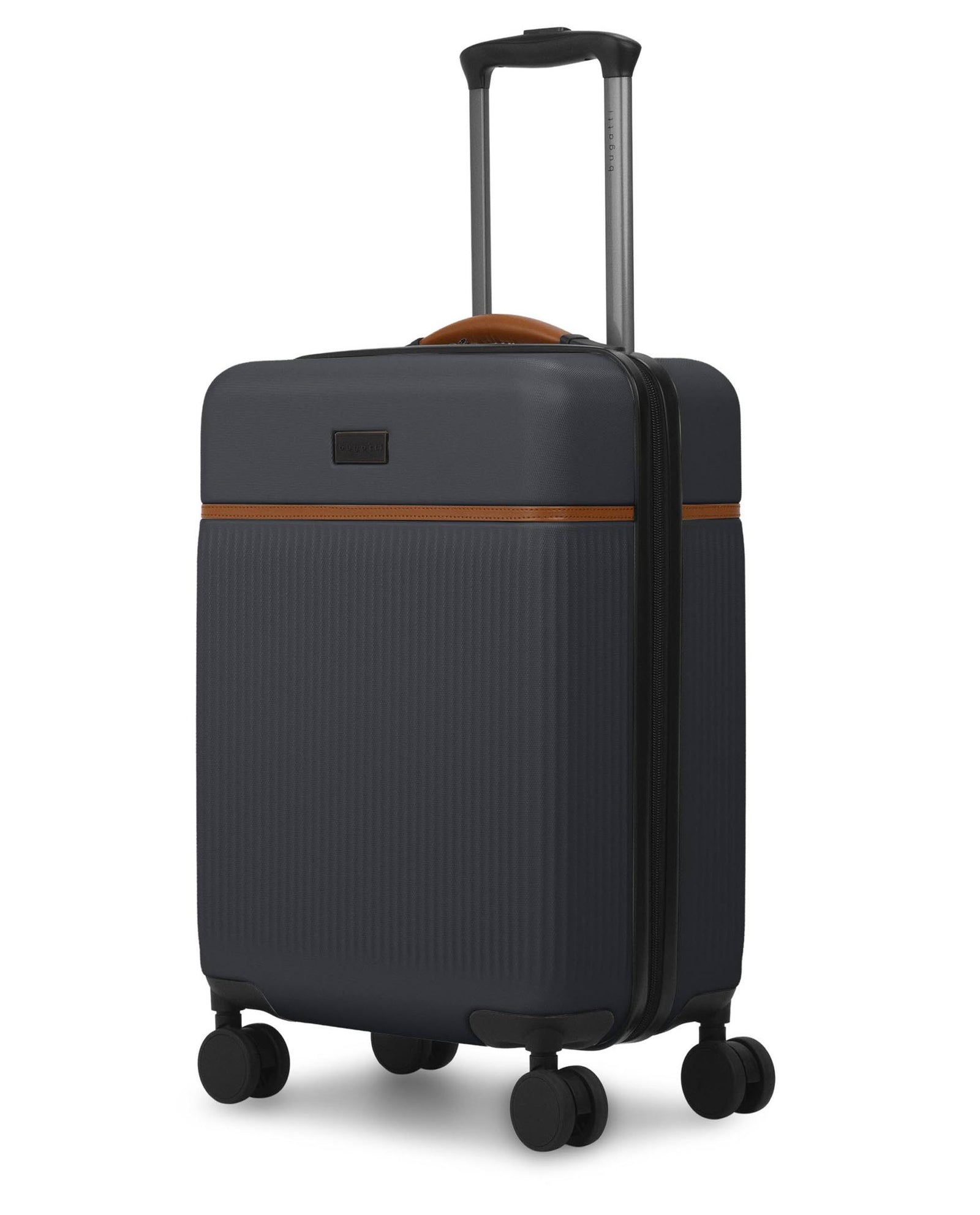 Bugatti Cannes 18.5" Hardside Carry On Luggage Black