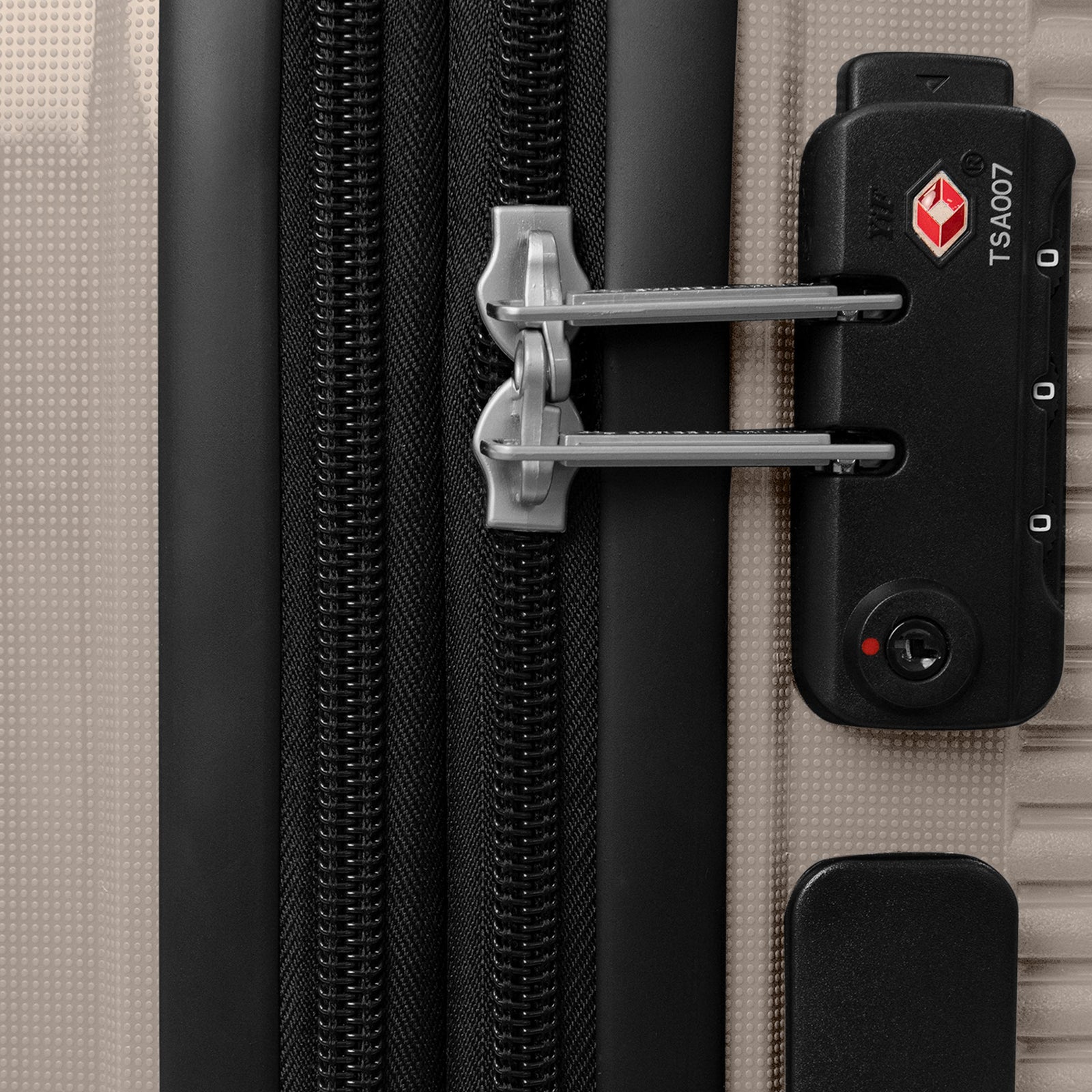 Swiss Mobility Rhodes 2 Piece Hardside Luggage Set Cream