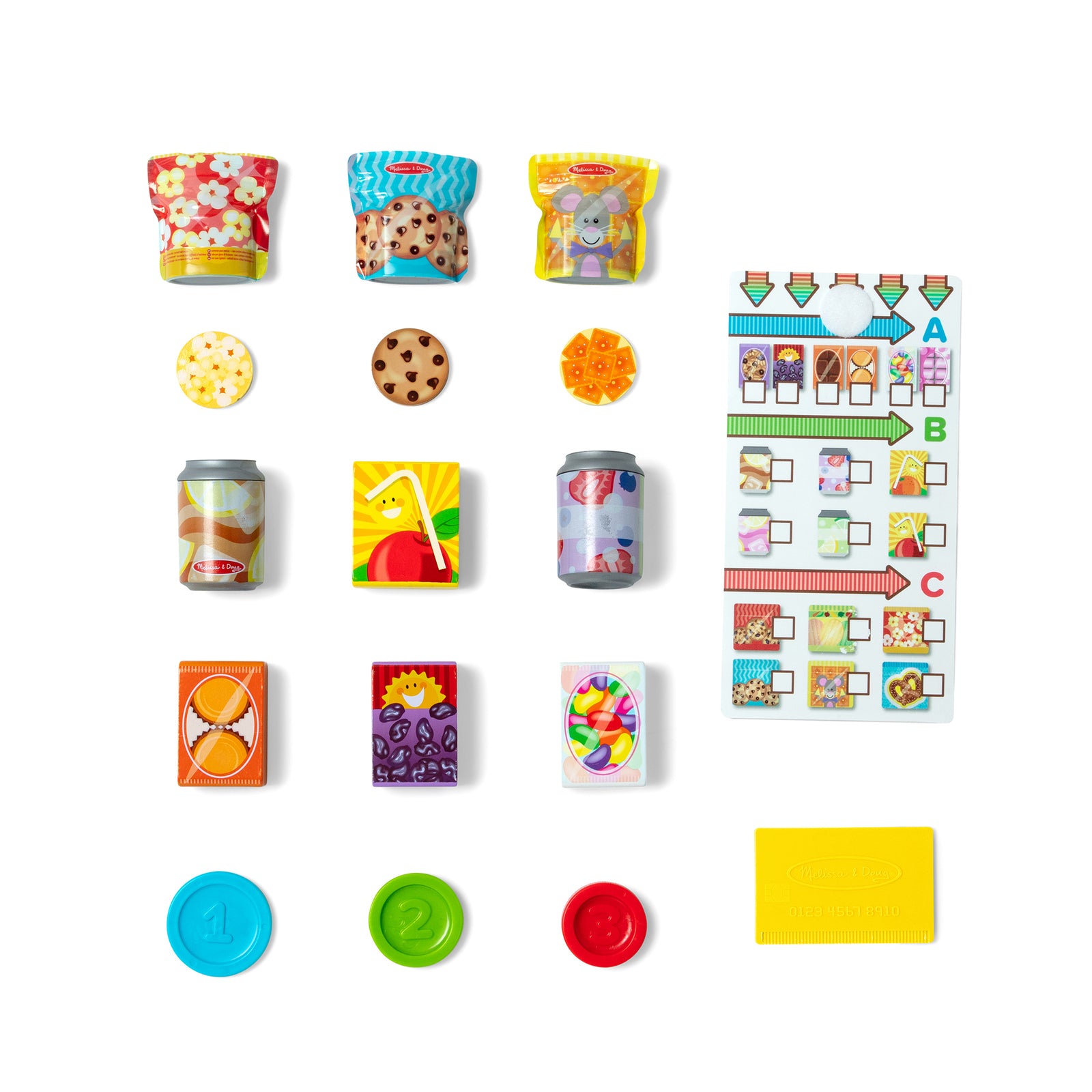 Melissa and Doug Wooden Vending Machine Play Set