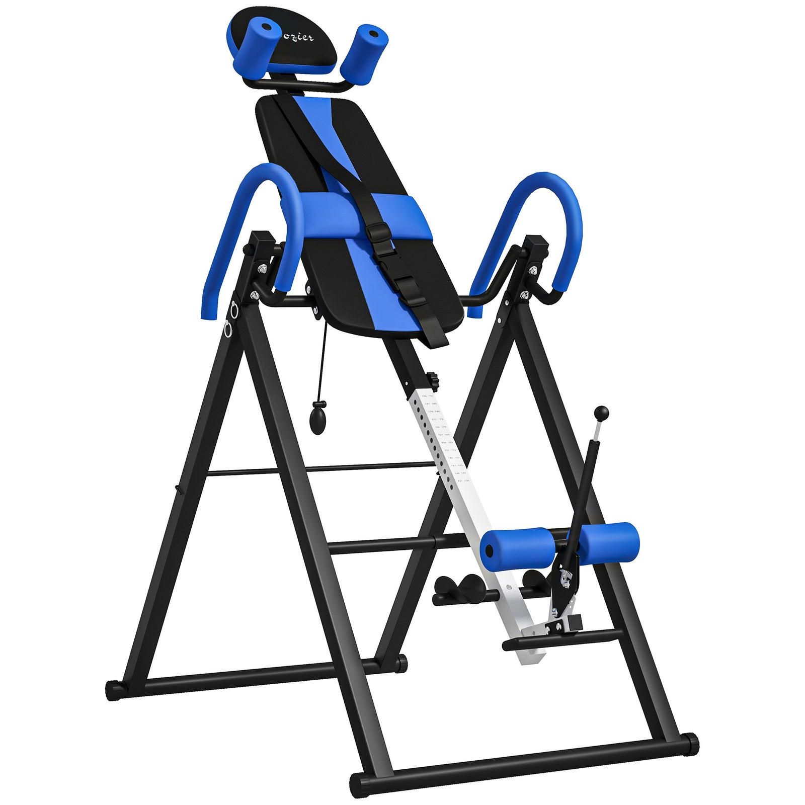 Soozier Folding Inversion Table with Safety Belt 20 40 60 Degree Adjustable