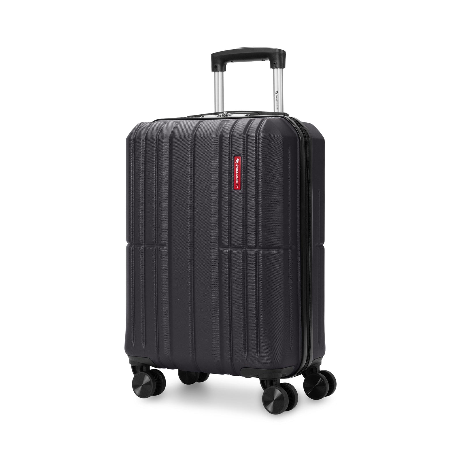 Swiss Mobility LYS 21.5" Hardside Carry-on Luggage Black