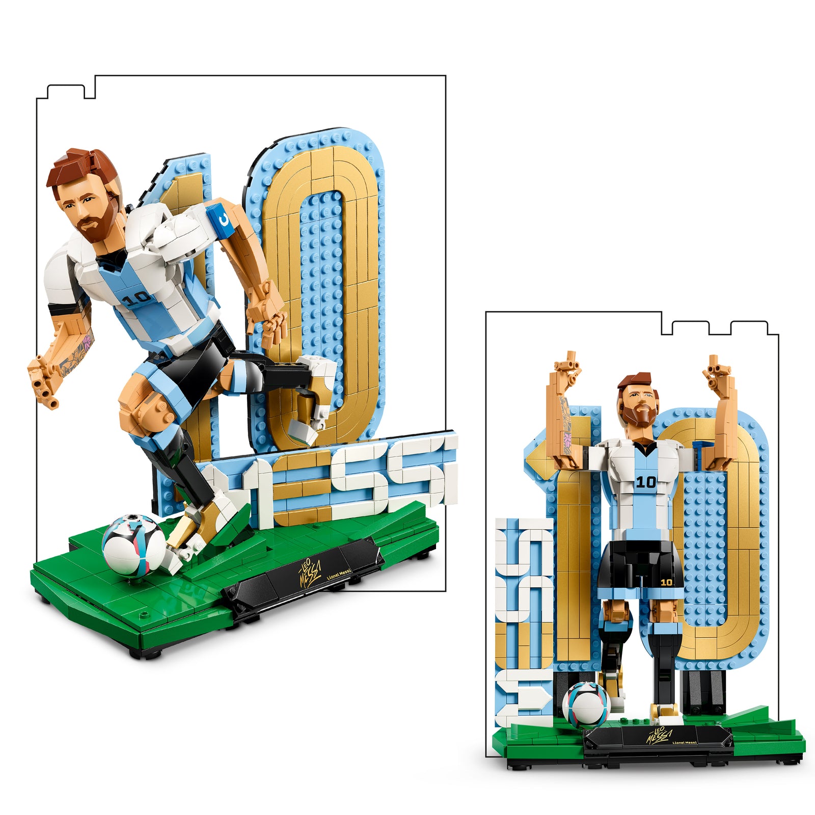 LEGO Editions Sports Soccer Legend Lionel Messi