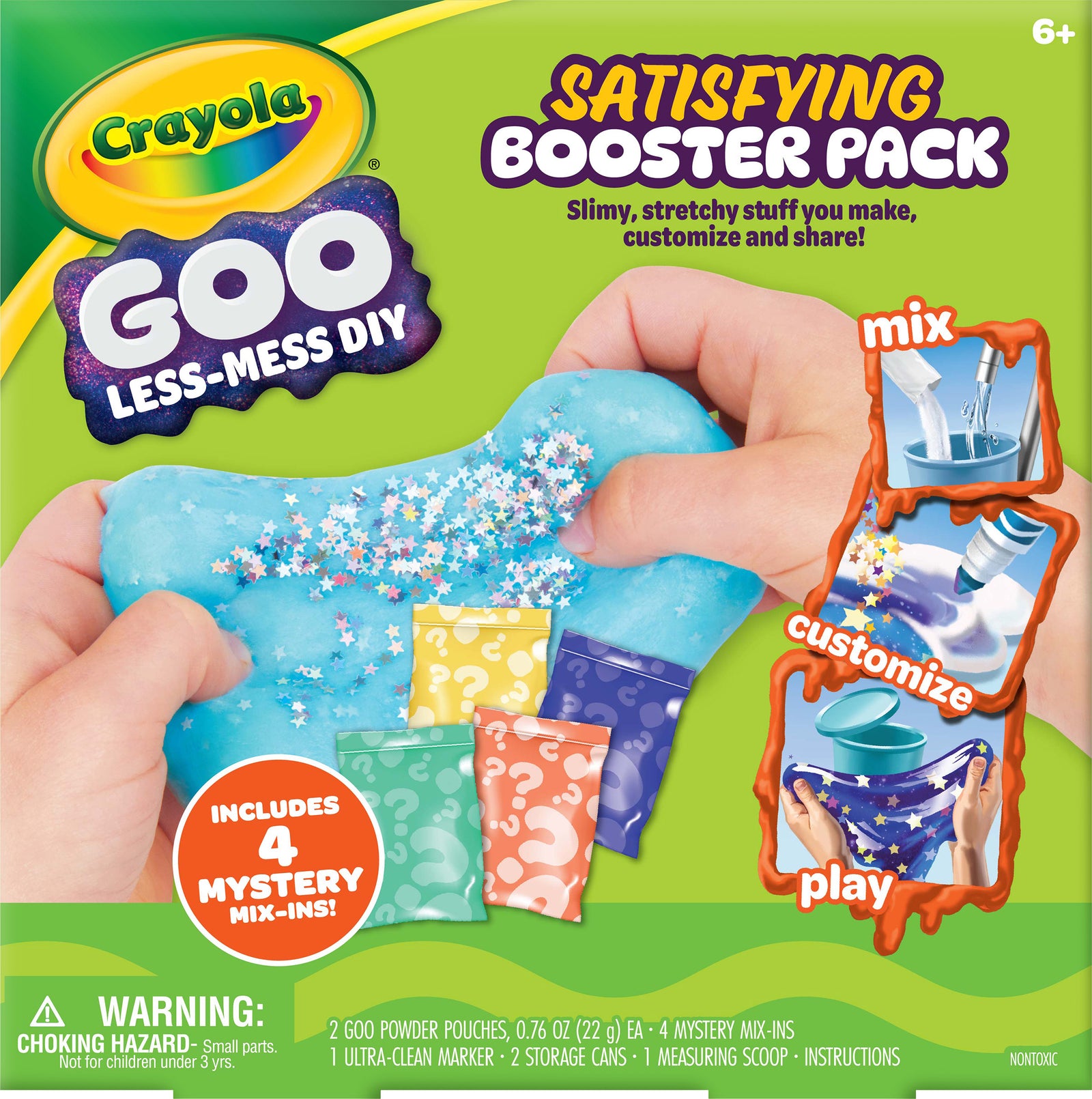 Crayola DIY Goo Satisfying Booster Pack