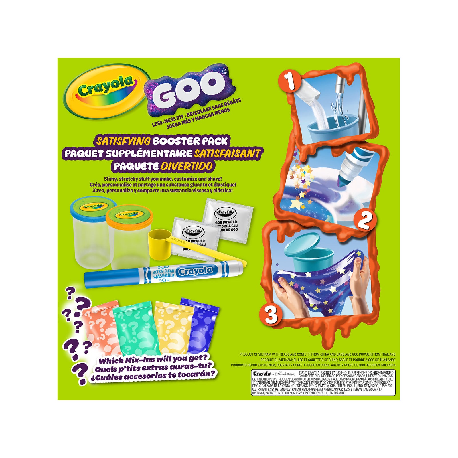 Crayola DIY Goo Satisfying Booster Pack