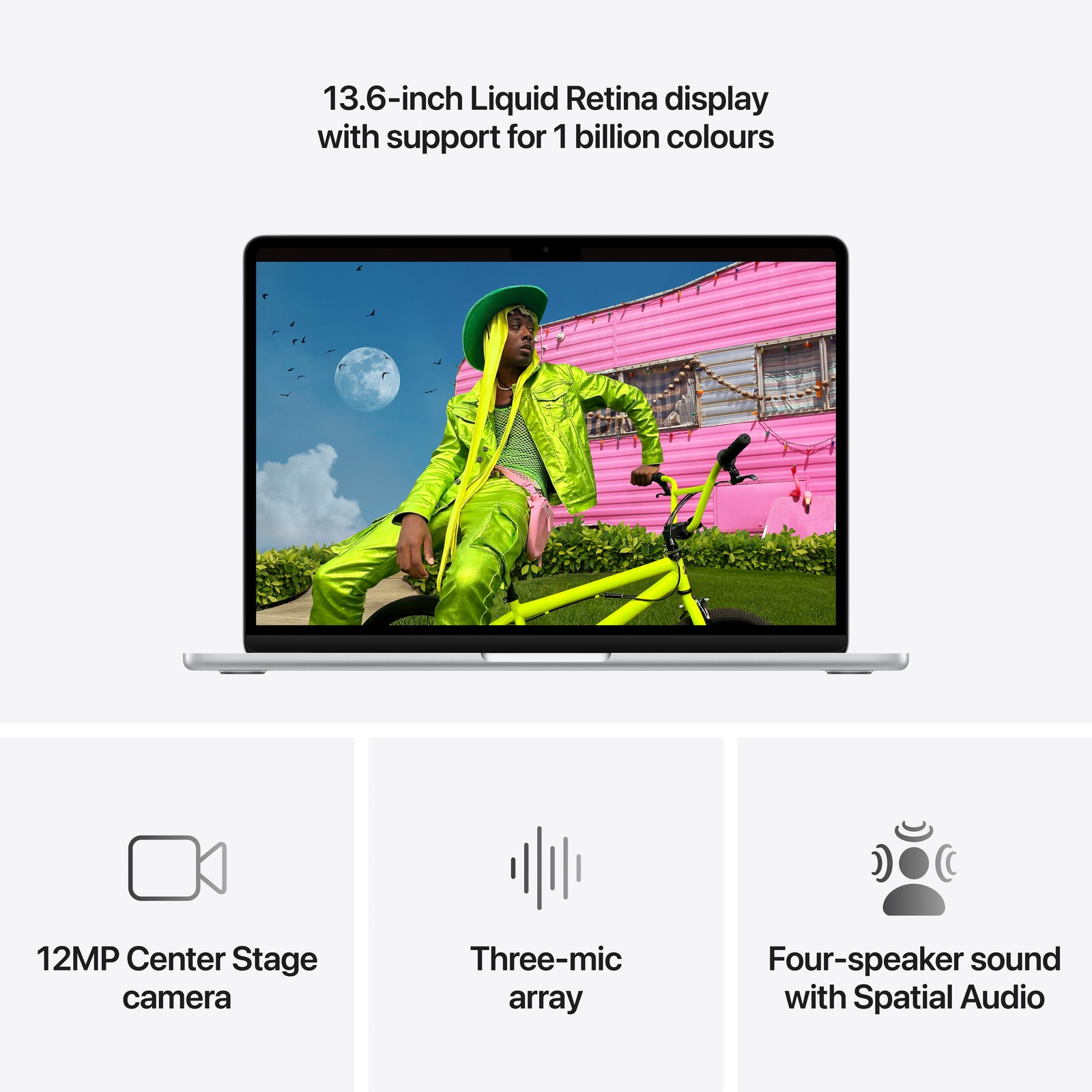 Apple MacBook Air MDH84LL/A 13.6" Silver