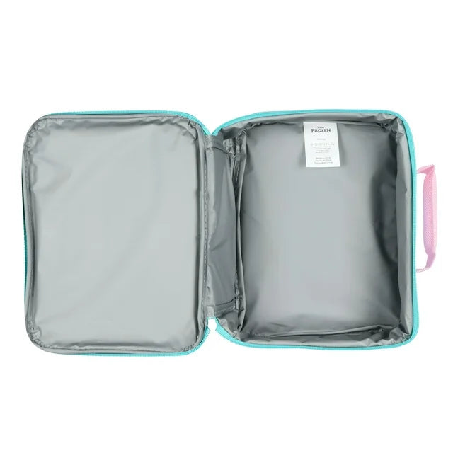 Bioworld Disney Frozen Anna and Elsa Lunch Bag Aqua