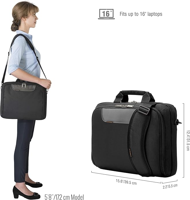 Everki Advance 14.1" Laptop Bag Black
