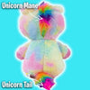 Star Belly Dream Lites Pink & Purple Unicorn Huggable Kids Night Light Projector