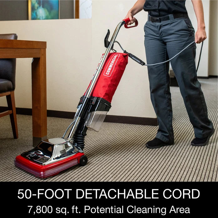 Sanitaire TRADITION SC887E Commercial Upright Vacuum Red