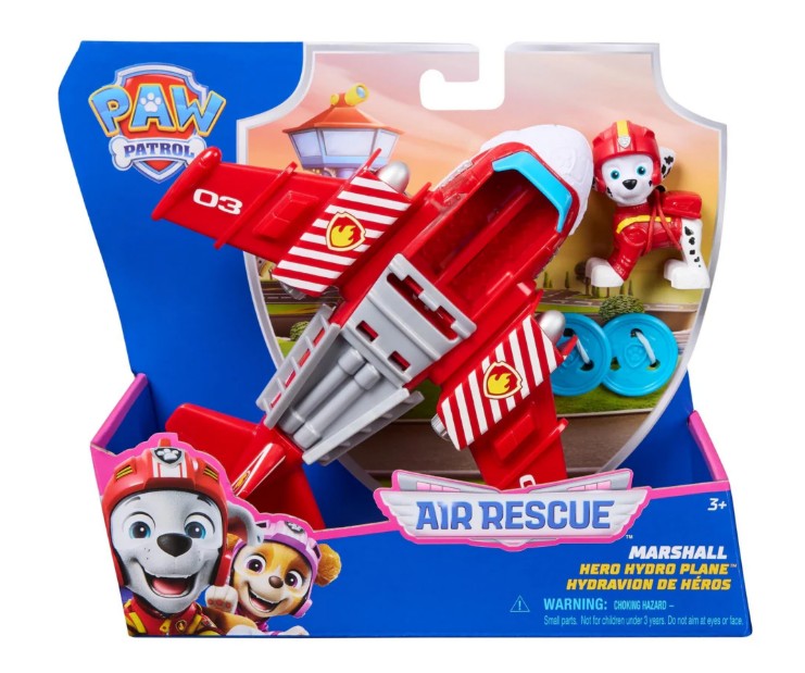 Paw Patrol Air Rescue MARSHALL With Hero Hydro Plane Play Set