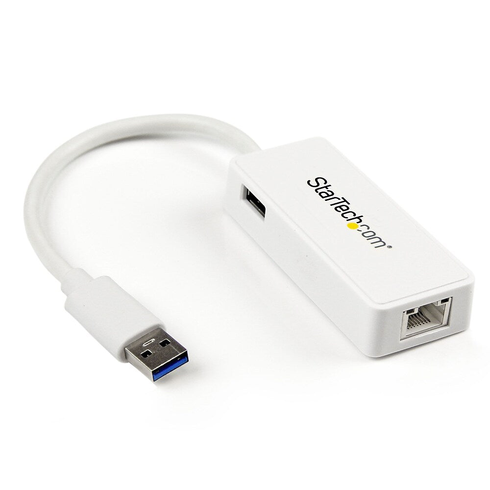 StarTech USB 3.0 to Gigabit Ethernet Adapter with USB Port