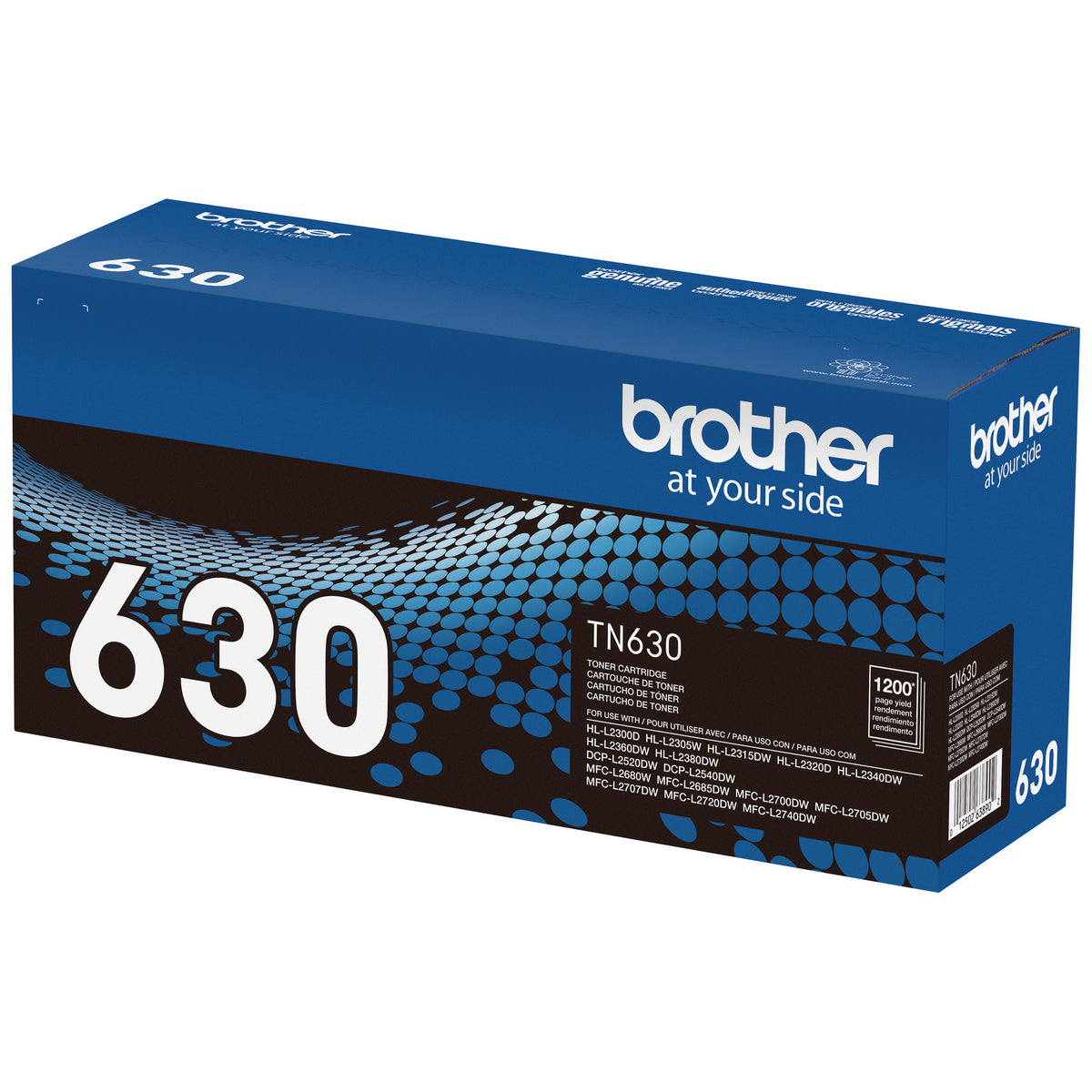 Brother TN630 Standard Yield Black Toner Cartridge