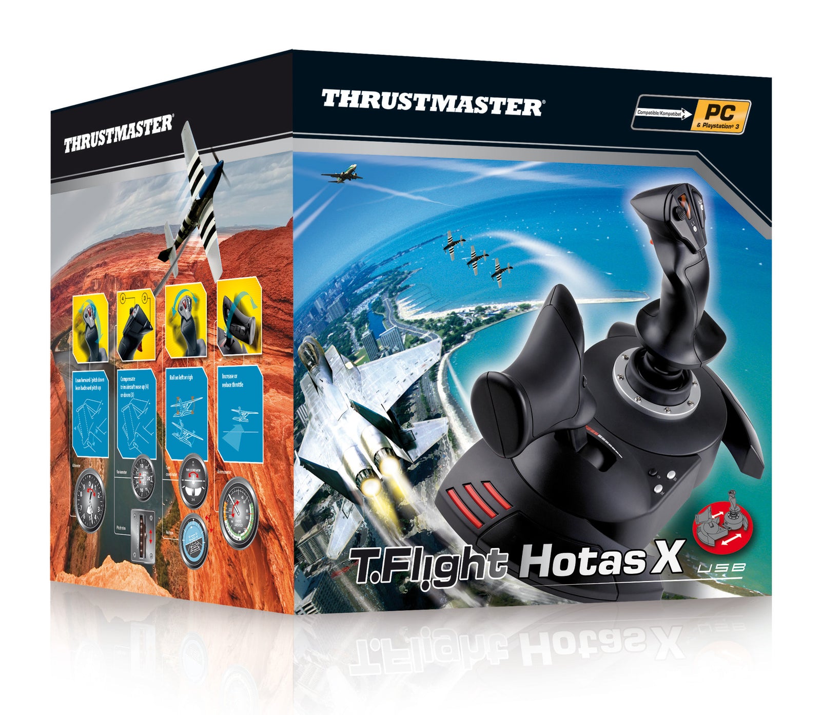 Thrustmaster T-Flight Stick Hotas X PlayStation