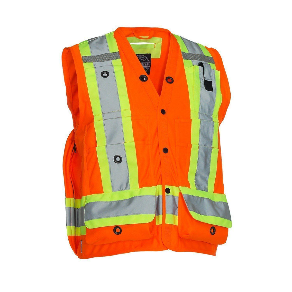 Forcefield Surveyor's Vest Blaze Orange X-Large