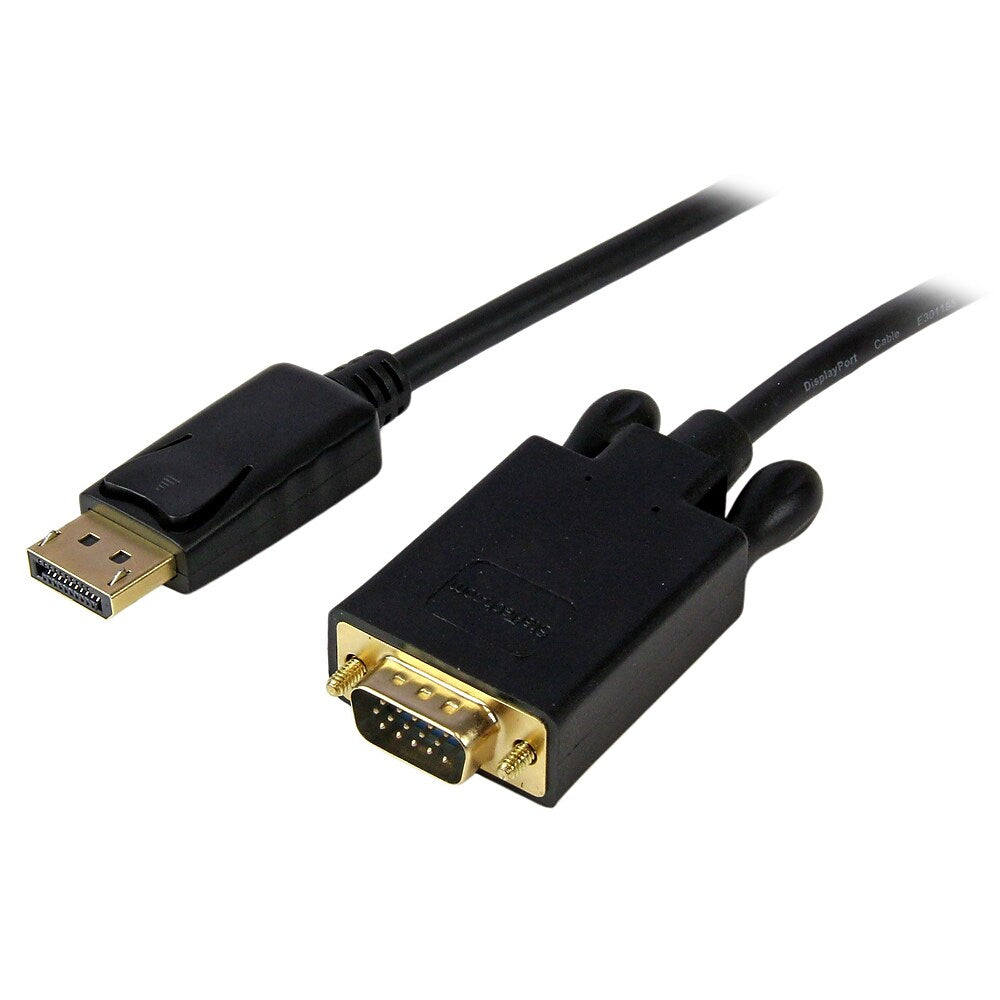 StarTech DisplayPort to VGA Adapter Converter Cable - 6ft