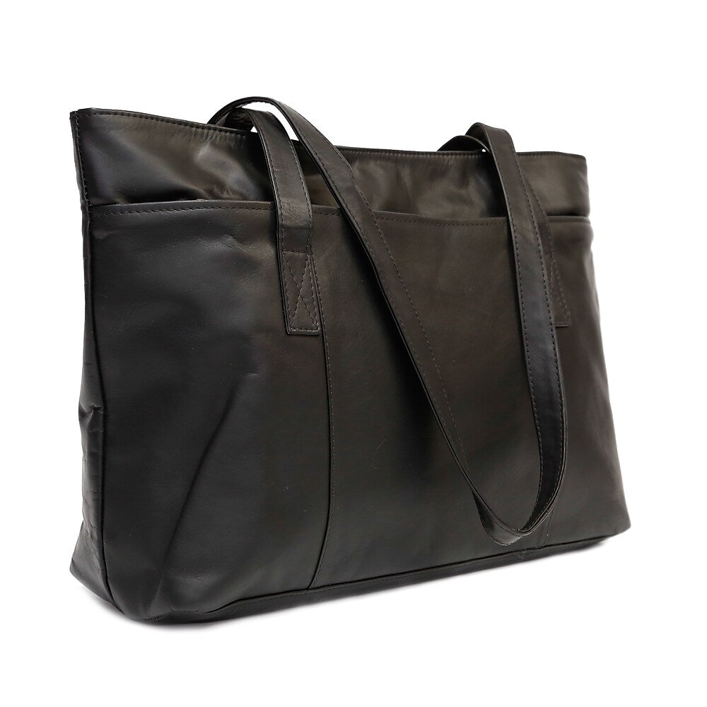 Ashlin Melia Classic Ladies Tote Bag with Long Straps Black