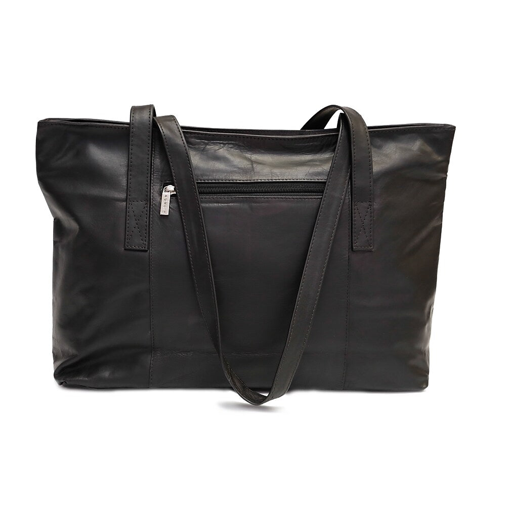 Ashlin Melia Classic Ladies Tote Bag with Long Straps Black