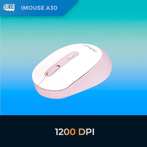 Adesso iMouse A30P Wireless Mouse Pink