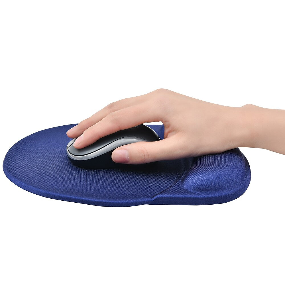 DAC Super-Gel "Racetrack" Mouse Pad with Palm Support Blue